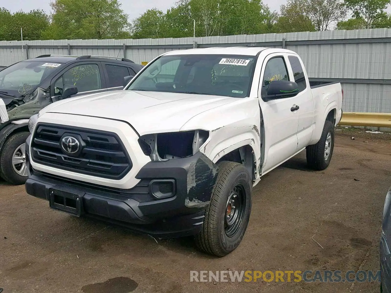 2 Photograph of a damaged car 5TFRX5GN2KX143379 TOYOTA TACOMA ACC 2019
