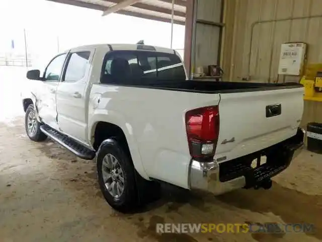 3 Photograph of a damaged car 3TMCZ5AN7KM241645 TOYOTA TACOMA DOU 2019