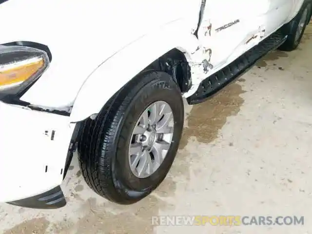 9 Photograph of a damaged car 3TMCZ5AN7KM241645 TOYOTA TACOMA DOU 2019