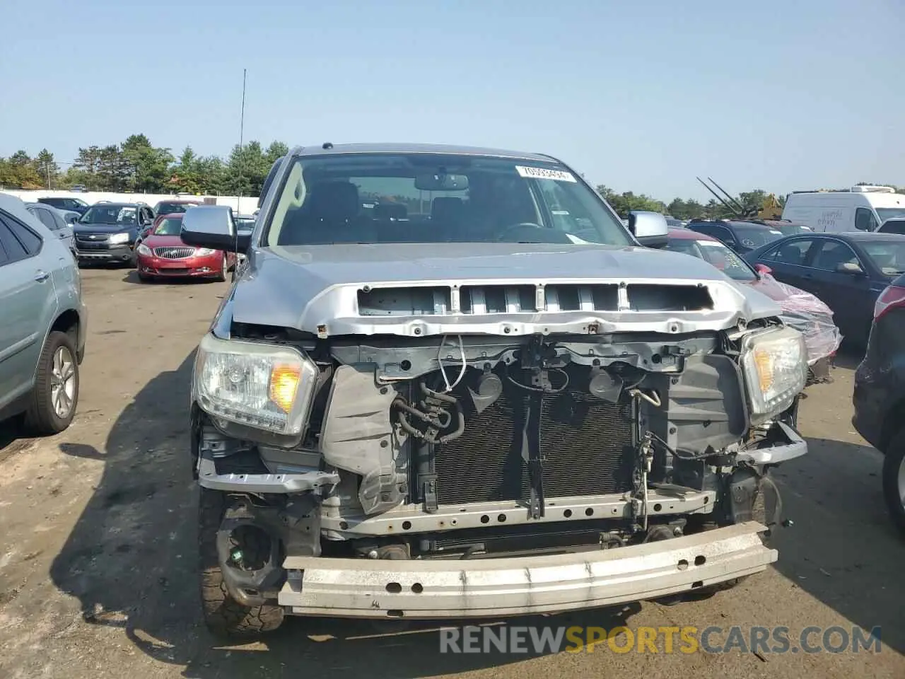 5 Photograph of a damaged car 5TFHY5F13EX371516 TOYOTA TUNDRA 2014