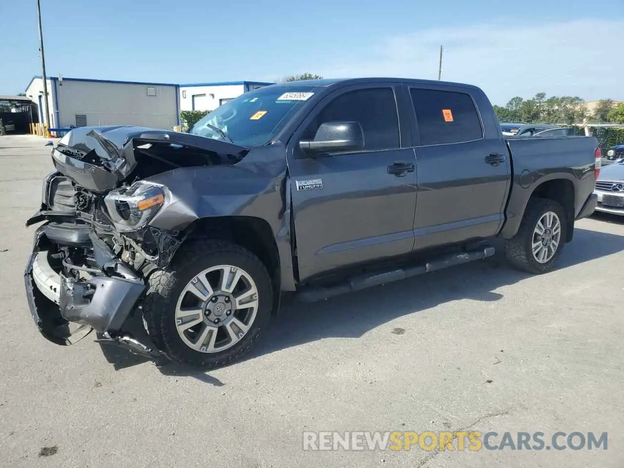 1 Photograph of a damaged car 5TFGY5F10FX183274 TOYOTA TUNDRA 2015