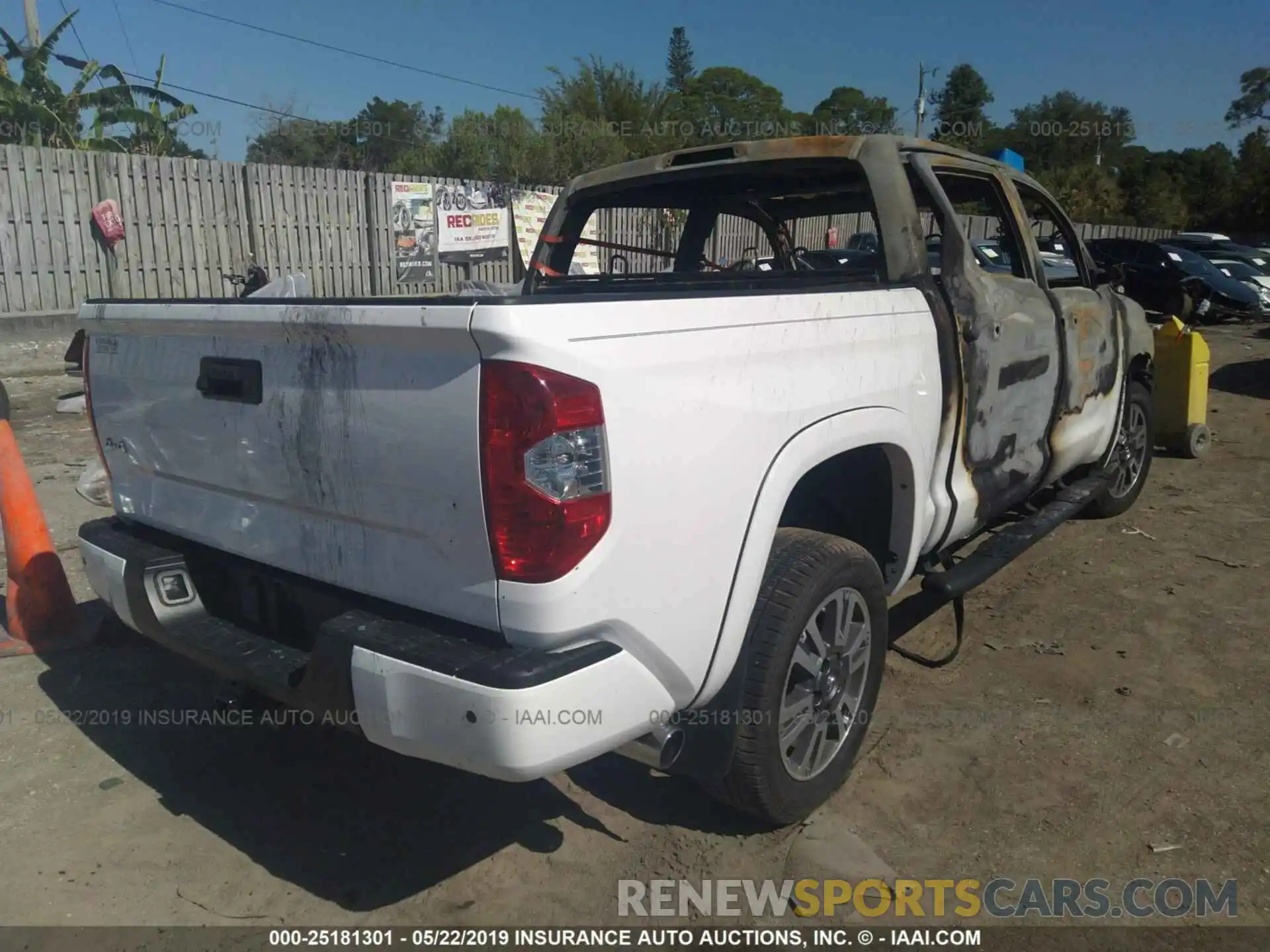 4 Photograph of a damaged car 5TFAY5F10KX780277 TOYOTA TUNDRA 2019