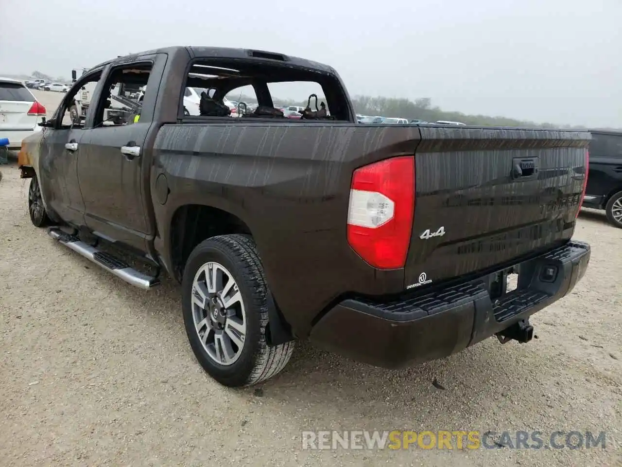 3 Photograph of a damaged car 5TFAY5F10KX813410 TOYOTA TUNDRA 2019