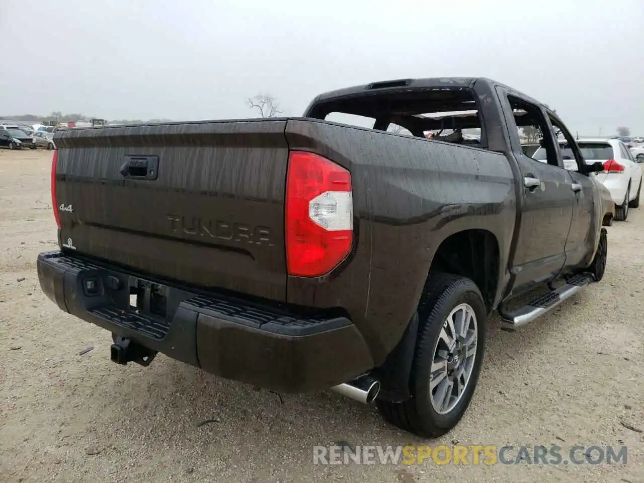 4 Photograph of a damaged car 5TFAY5F10KX813410 TOYOTA TUNDRA 2019