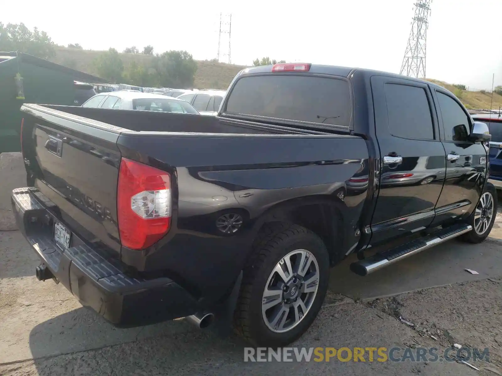 4 Photograph of a damaged car 5TFAY5F10KX815058 TOYOTA TUNDRA 2019