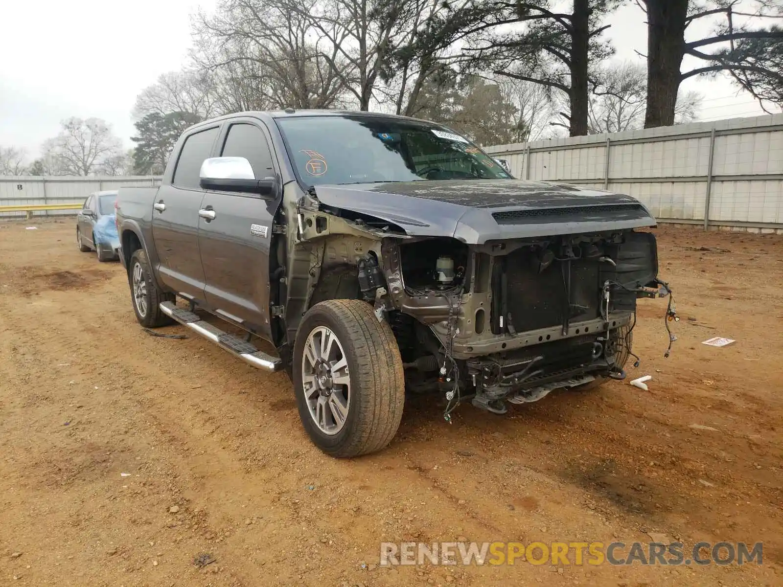 1 Photograph of a damaged car 5TFAY5F11KX789005 TOYOTA TUNDRA 2019