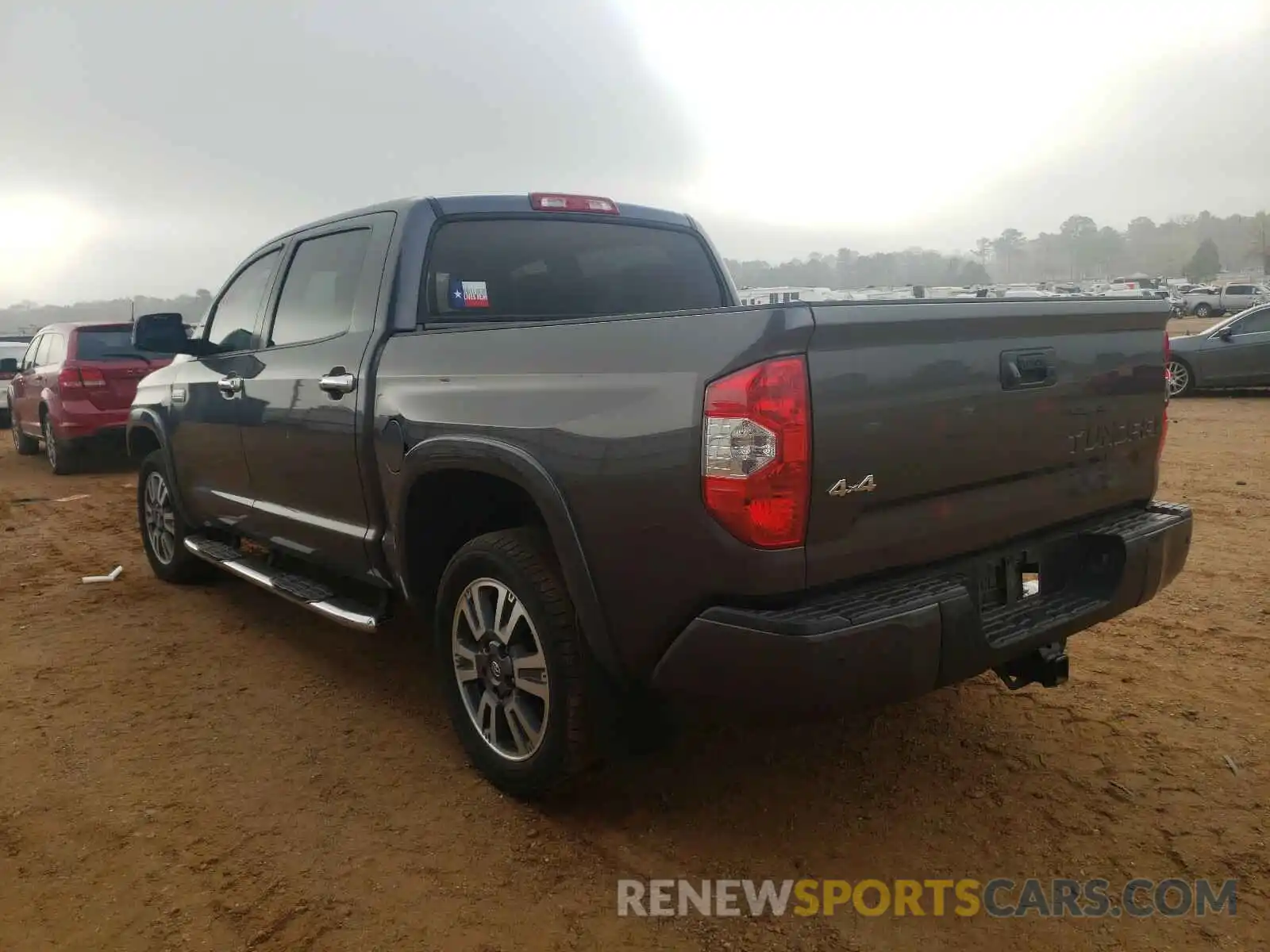 3 Photograph of a damaged car 5TFAY5F11KX789005 TOYOTA TUNDRA 2019