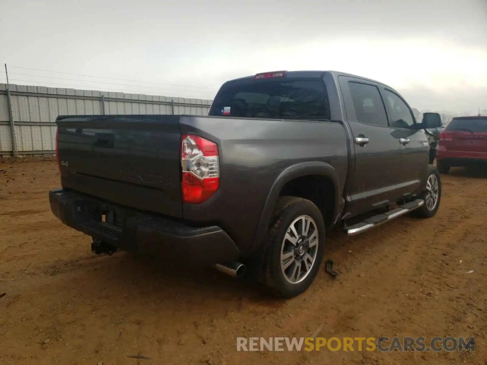 4 Photograph of a damaged car 5TFAY5F11KX789005 TOYOTA TUNDRA 2019