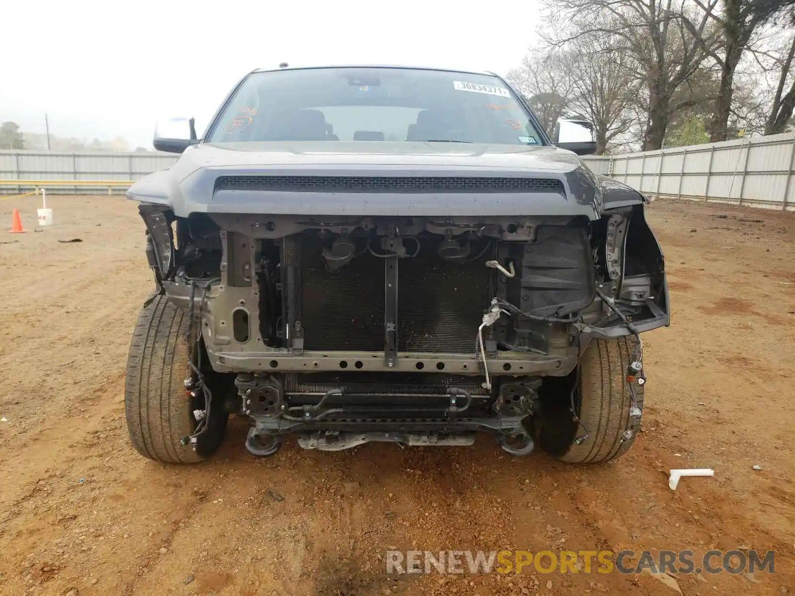 9 Photograph of a damaged car 5TFAY5F11KX789005 TOYOTA TUNDRA 2019