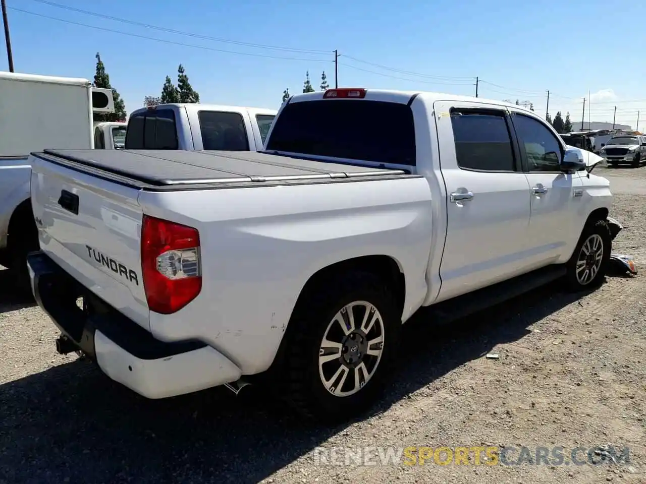 4 Photograph of a damaged car 5TFAY5F11KX824805 TOYOTA TUNDRA 2019