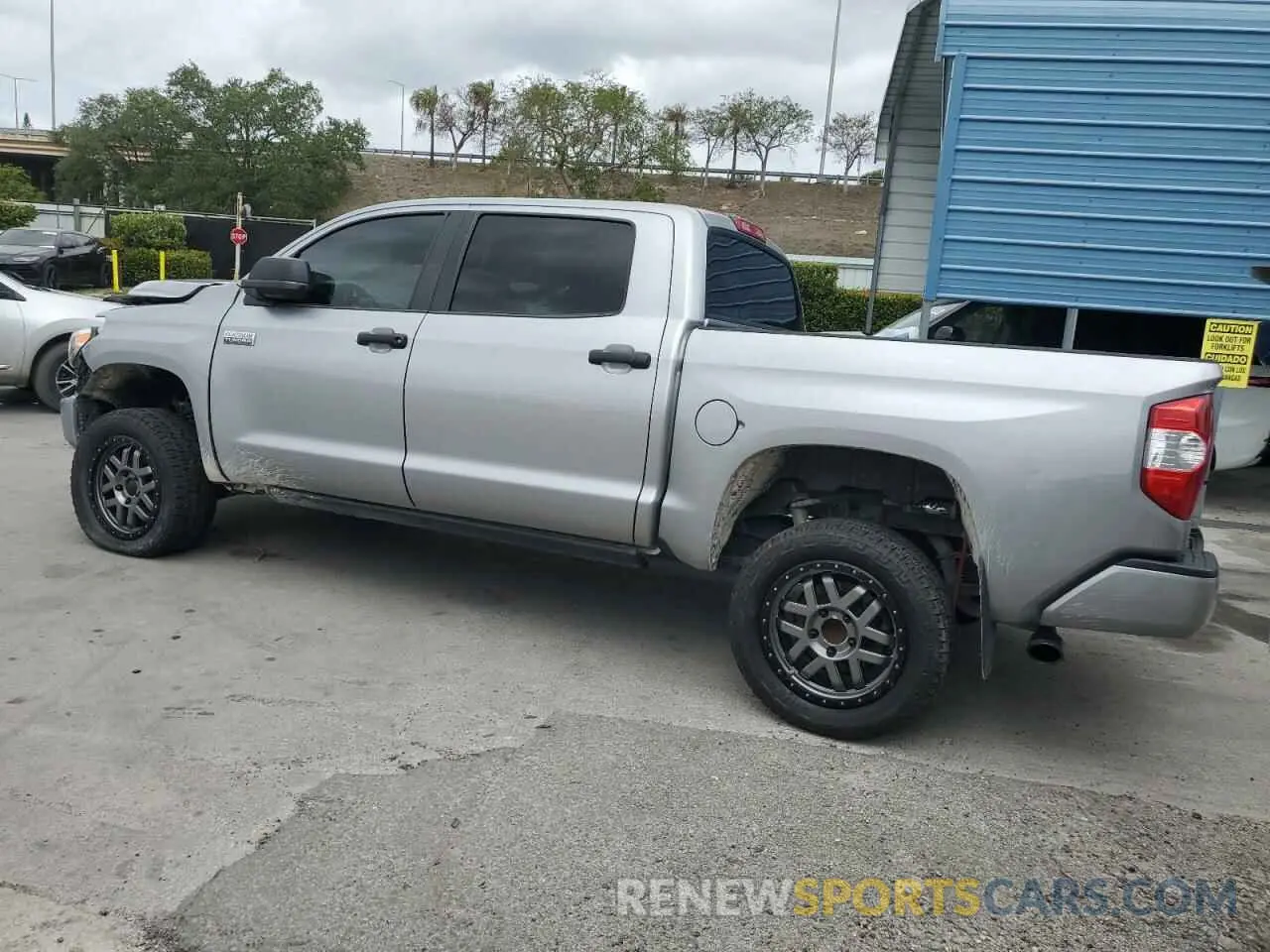 2 Photograph of a damaged car 5TFAY5F11KX844312 TOYOTA TUNDRA 2019