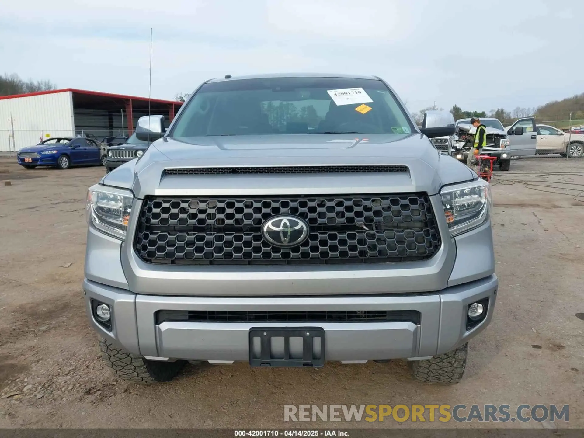 13 Photograph of a damaged car 5TFAY5F11KX848702 TOYOTA TUNDRA 2019
