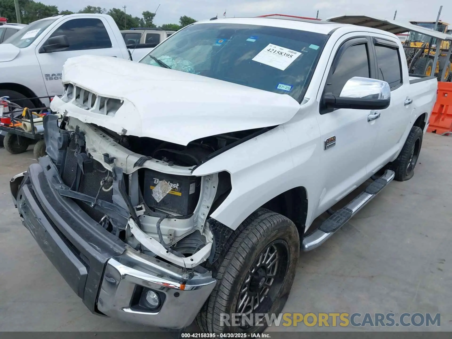 2 Photograph of a damaged car 5TFAY5F11KX854581 TOYOTA TUNDRA 2019