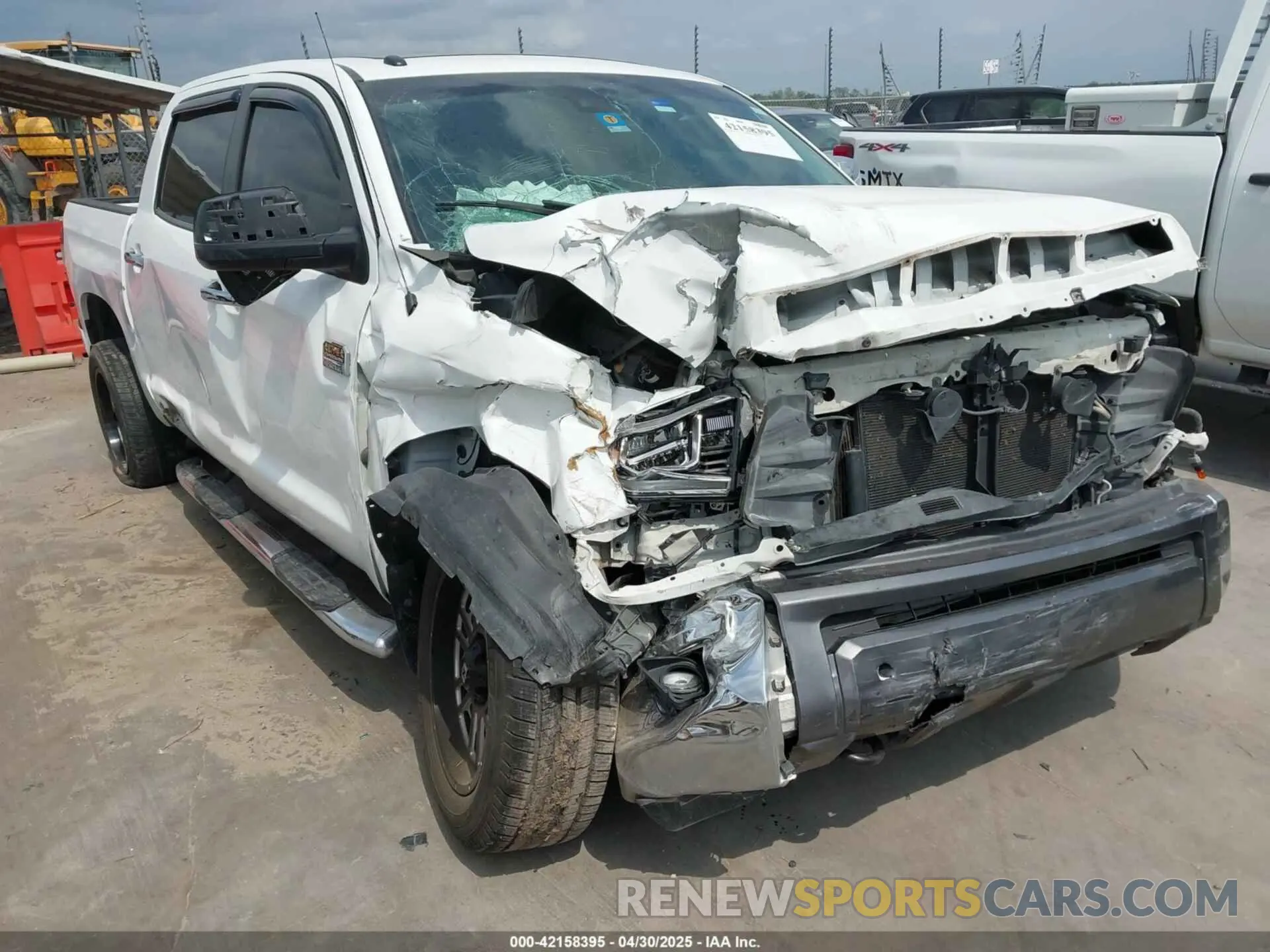 6 Photograph of a damaged car 5TFAY5F11KX854581 TOYOTA TUNDRA 2019