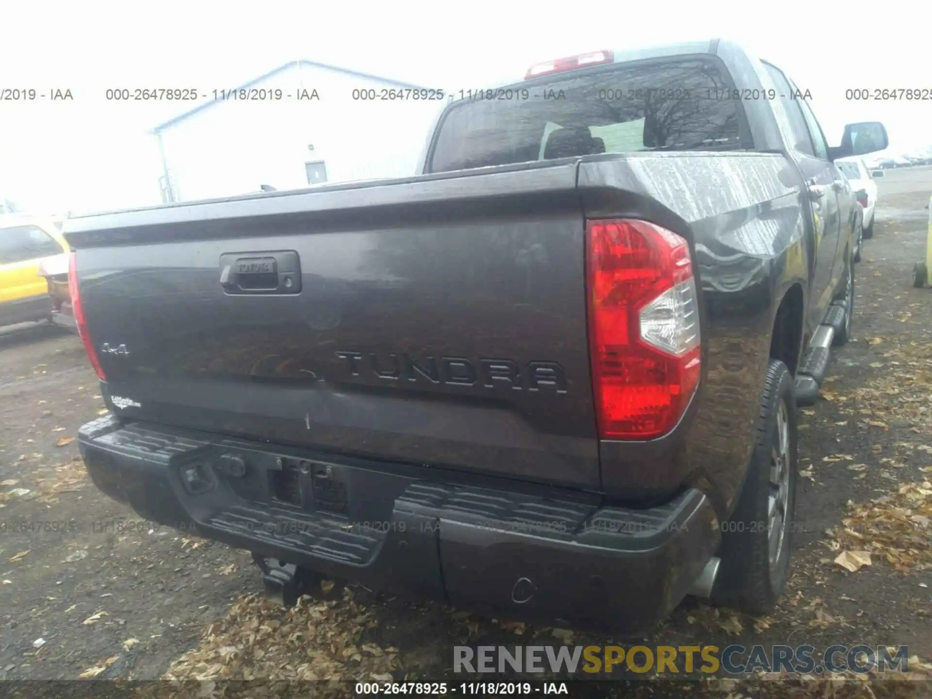 4 Photograph of a damaged car 5TFAY5F12KX819015 TOYOTA TUNDRA 2019