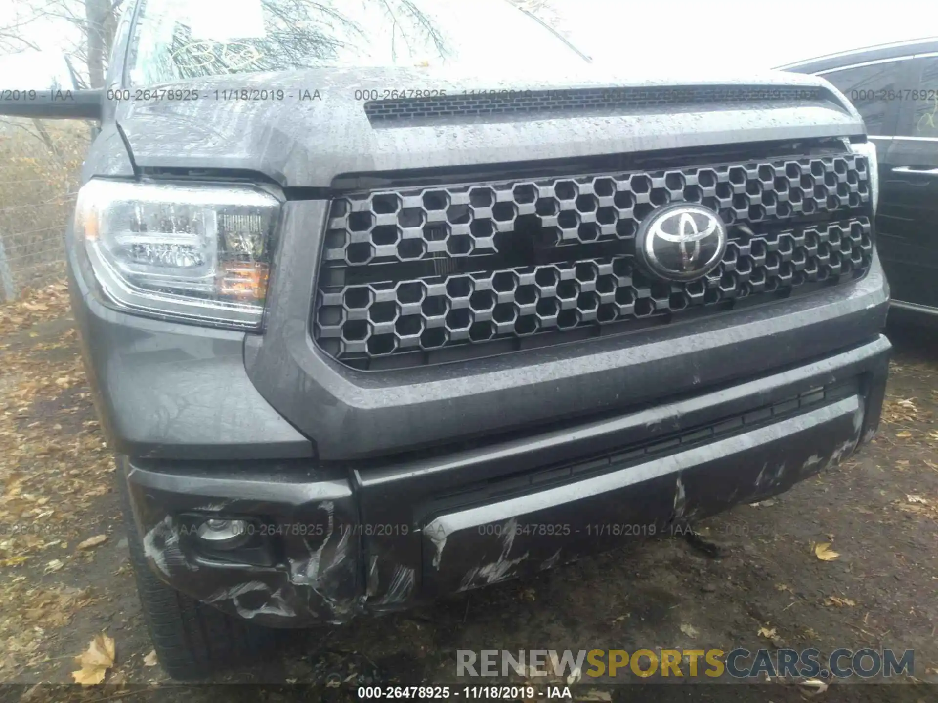 6 Photograph of a damaged car 5TFAY5F12KX819015 TOYOTA TUNDRA 2019