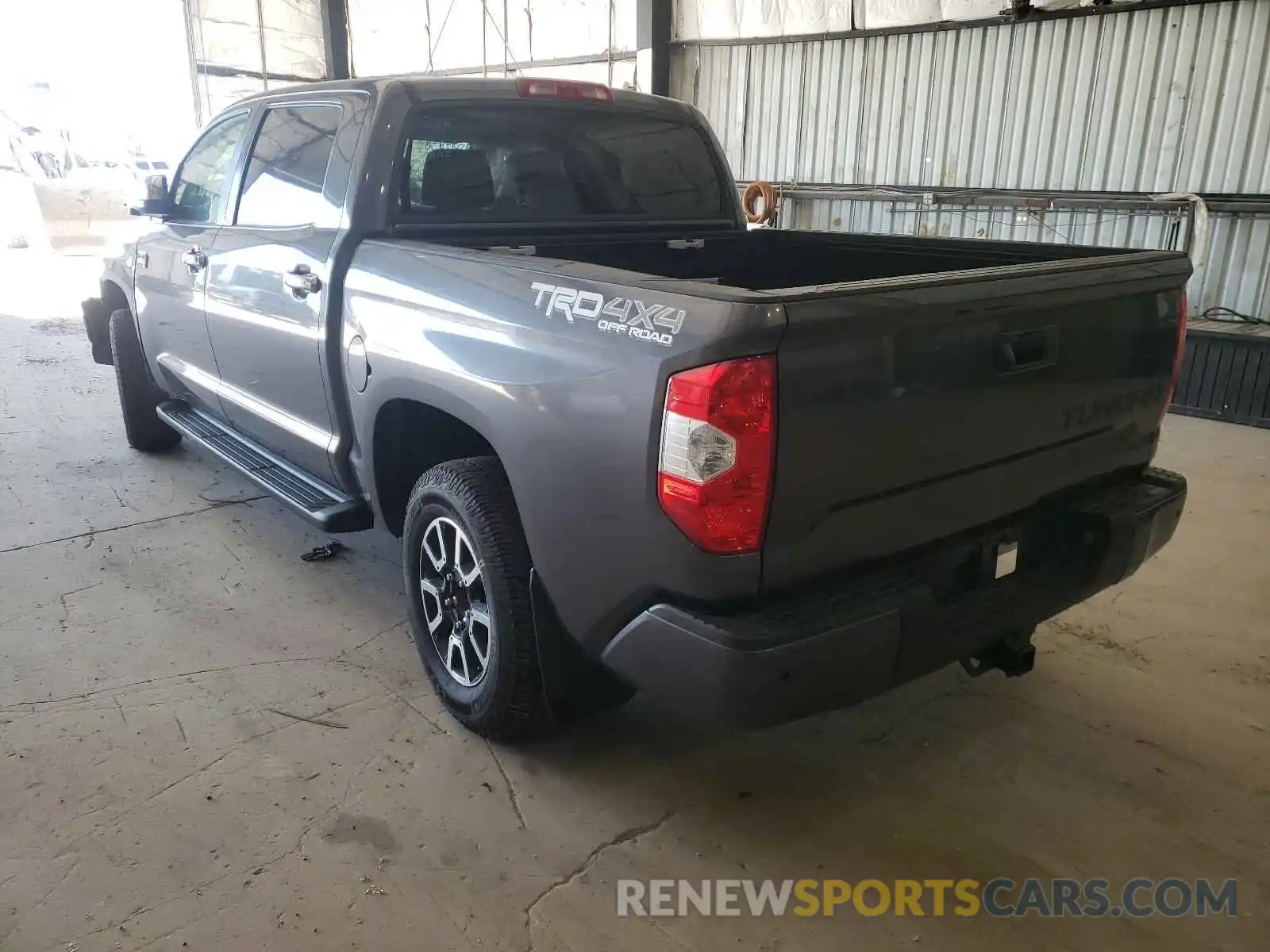 3 Photograph of a damaged car 5TFAY5F12KX856890 TOYOTA TUNDRA 2019