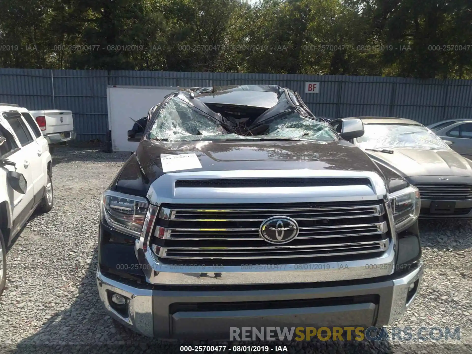 6 Photograph of a damaged car 5TFAY5F13KX805799 TOYOTA TUNDRA 2019