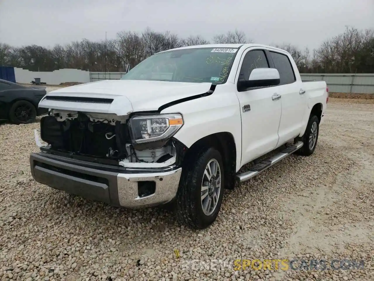 2 Photograph of a damaged car 5TFAY5F13KX816589 TOYOTA TUNDRA 2019