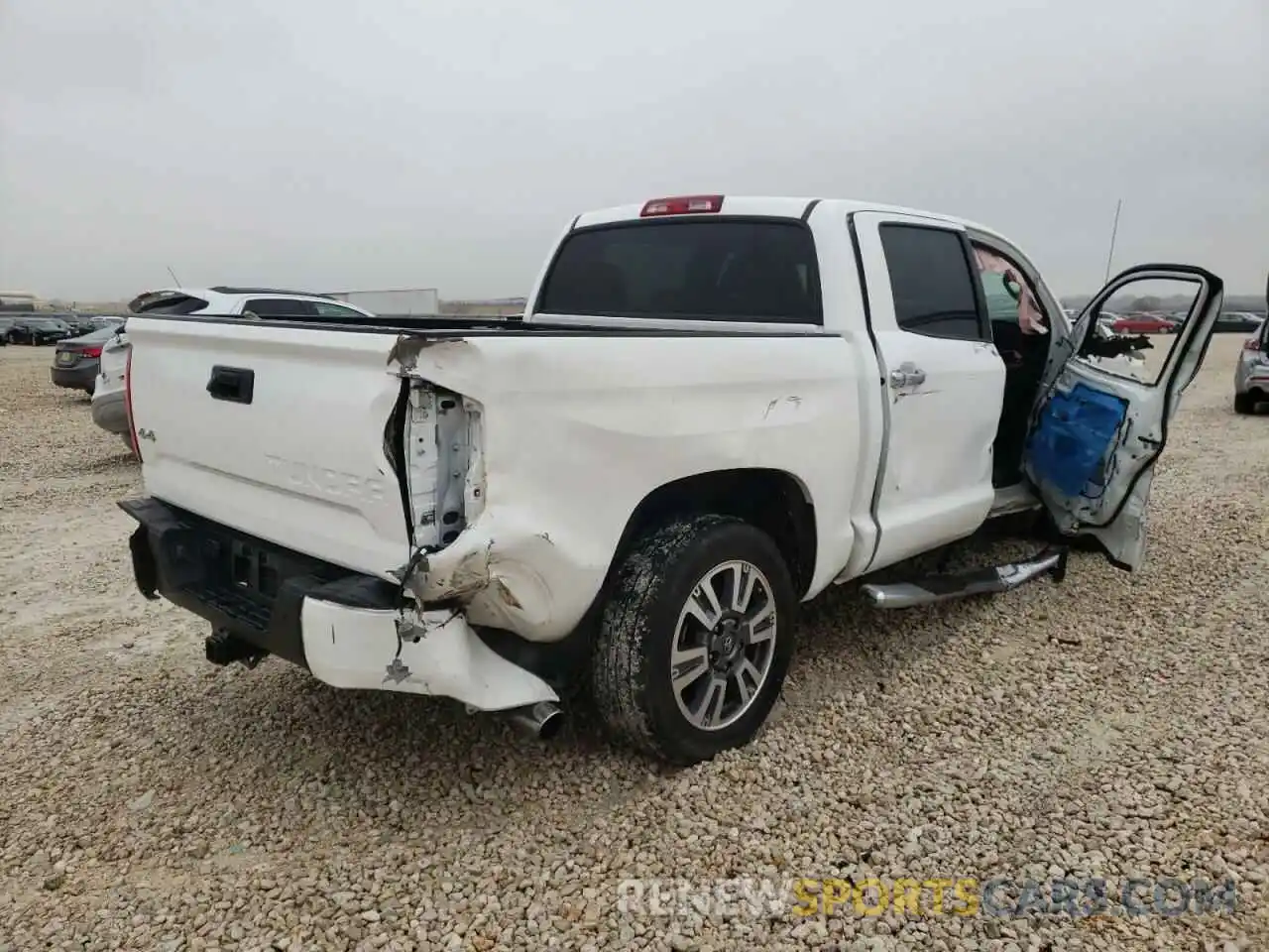 4 Photograph of a damaged car 5TFAY5F13KX816589 TOYOTA TUNDRA 2019