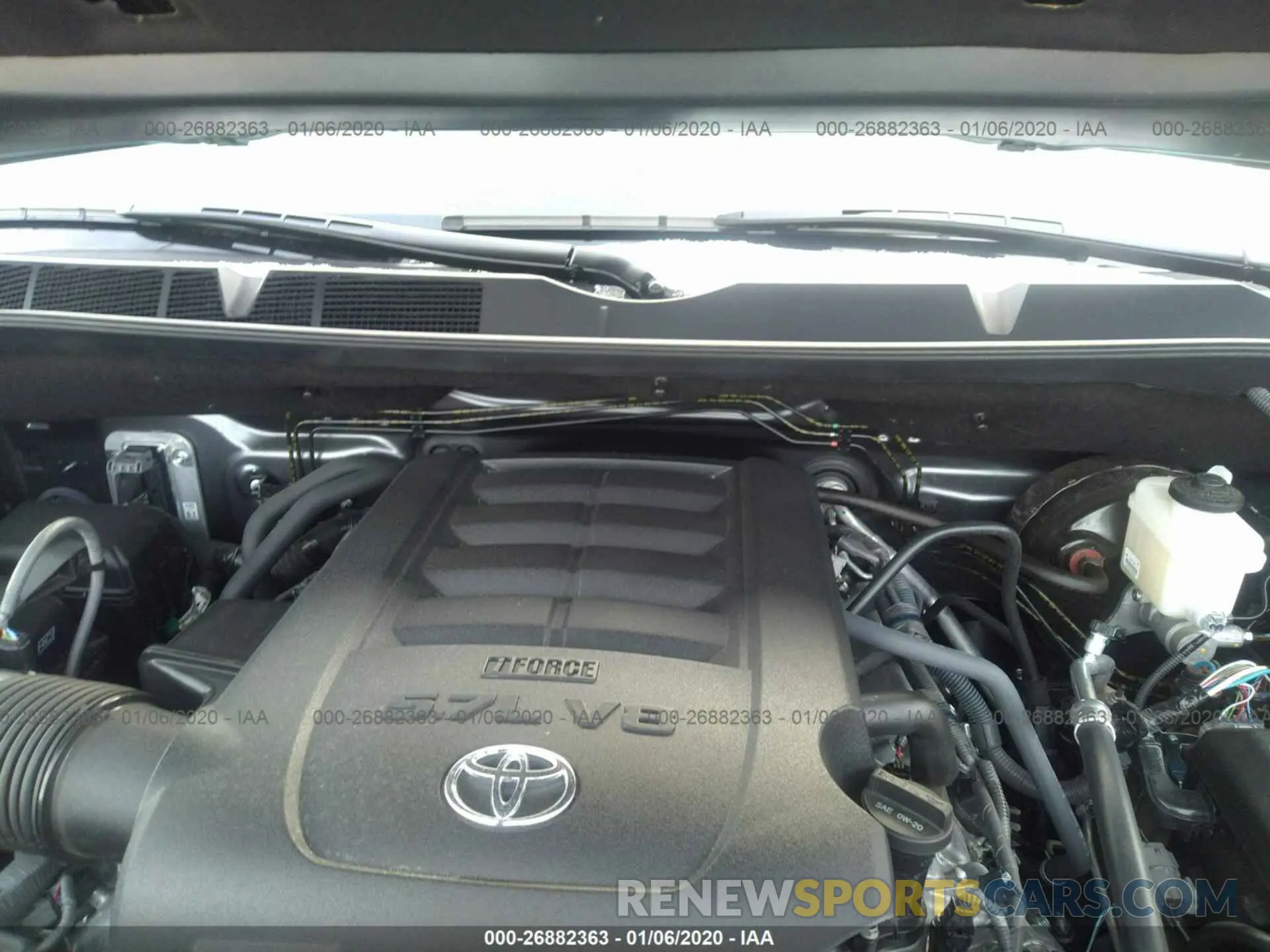 10 Photograph of a damaged car 5TFAY5F13KX824580 TOYOTA TUNDRA 2019