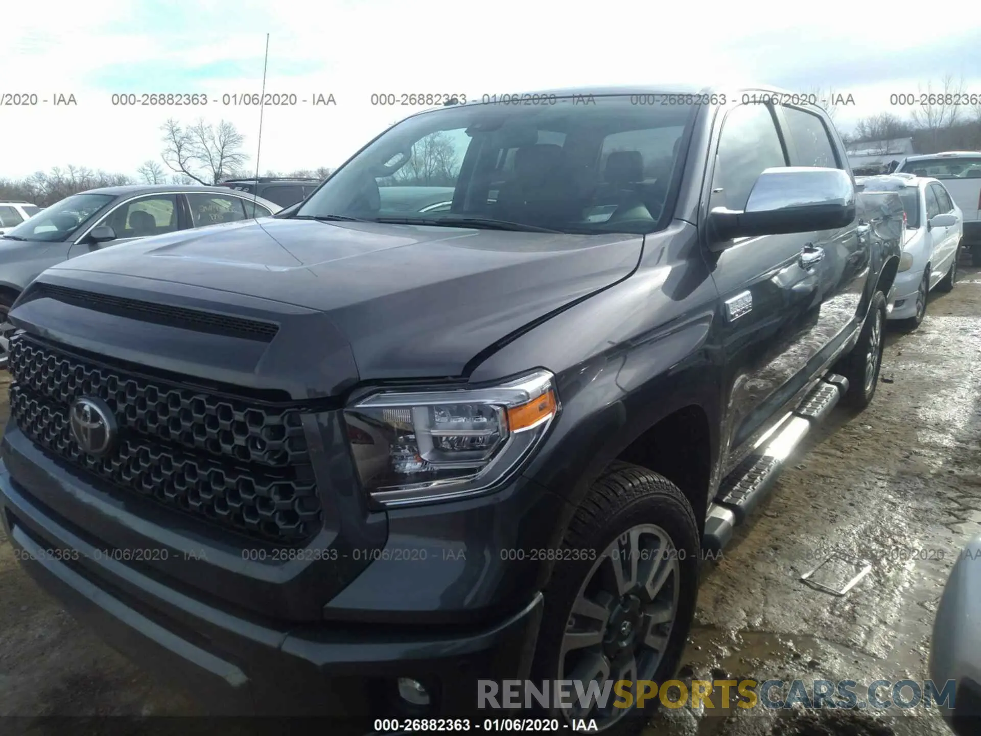 2 Photograph of a damaged car 5TFAY5F13KX824580 TOYOTA TUNDRA 2019