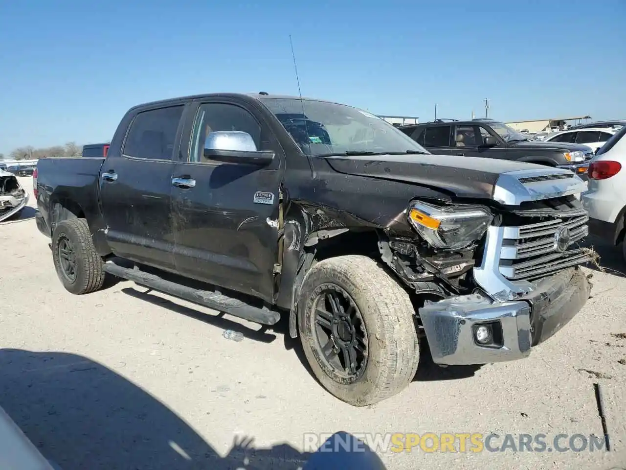 4 Photograph of a damaged car 5TFAY5F13KX863881 TOYOTA TUNDRA 2019