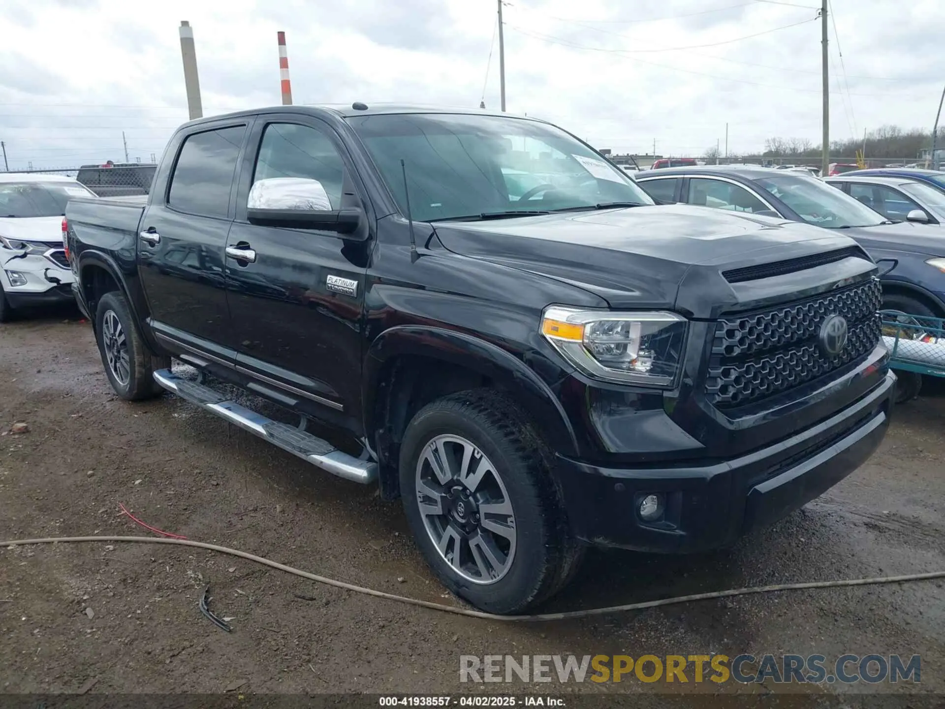 1 Photograph of a damaged car 5TFAY5F14KX791024 TOYOTA TUNDRA 2019