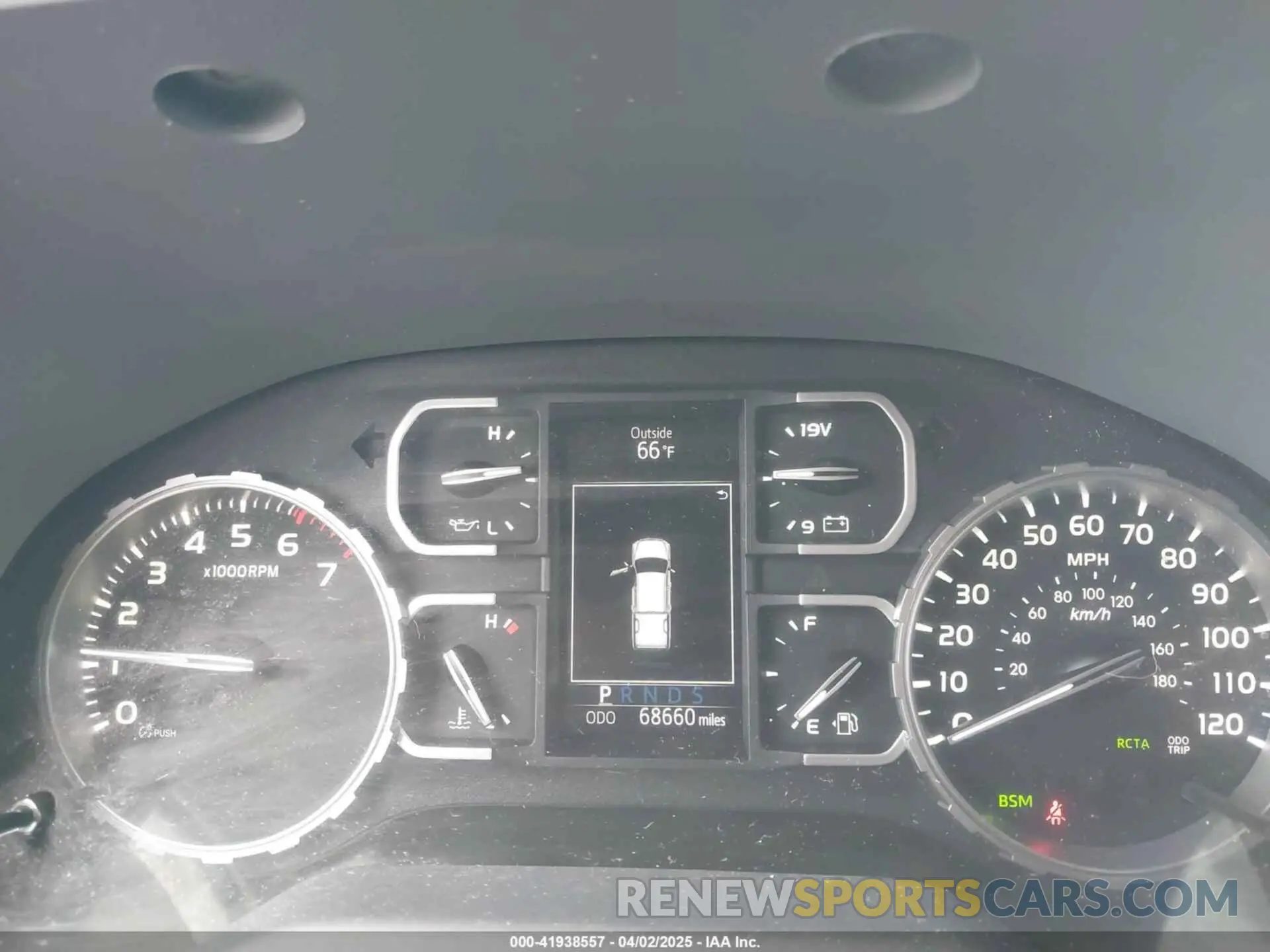 7 Photograph of a damaged car 5TFAY5F14KX791024 TOYOTA TUNDRA 2019