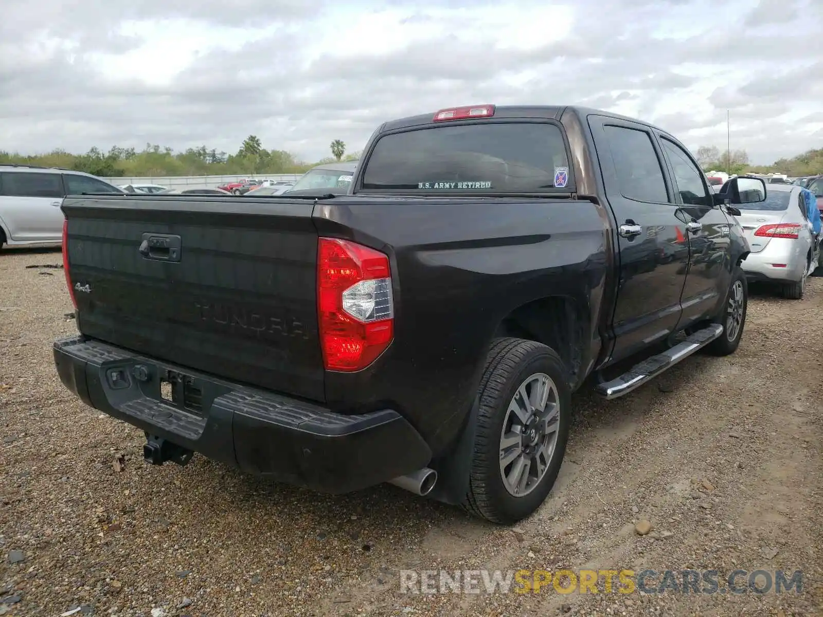 4 Photograph of a damaged car 5TFAY5F14KX855191 TOYOTA TUNDRA 2019