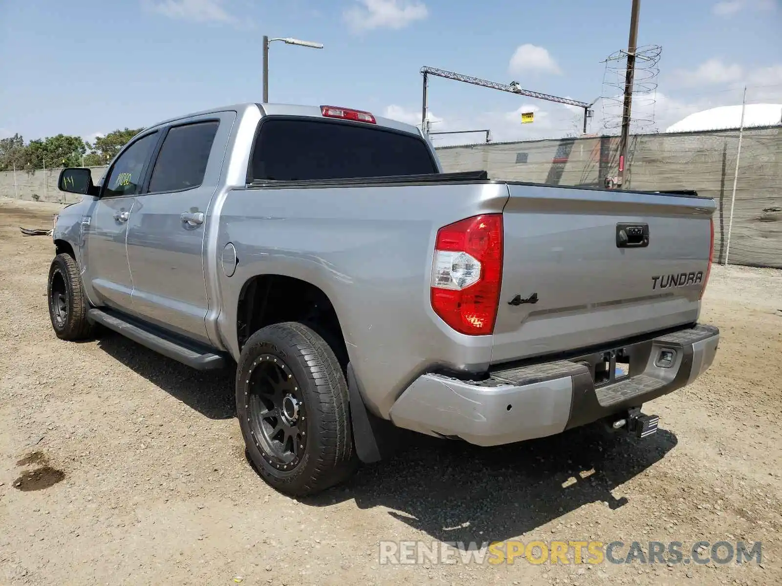 3 Photograph of a damaged car 5TFAY5F15KX856317 TOYOTA TUNDRA 2019