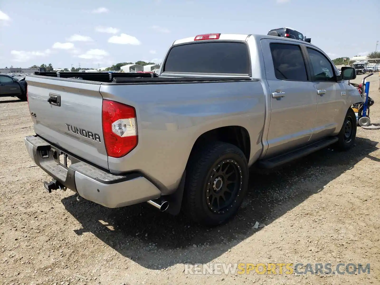 4 Photograph of a damaged car 5TFAY5F15KX856317 TOYOTA TUNDRA 2019