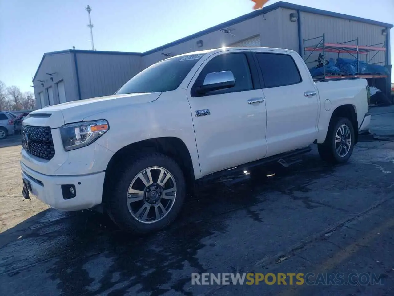 1 Photograph of a damaged car 5TFAY5F16KX790487 TOYOTA TUNDRA 2019