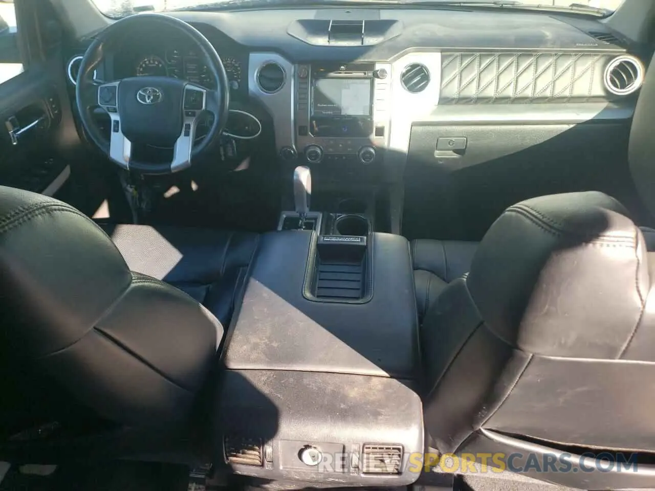 8 Photograph of a damaged car 5TFAY5F16KX790487 TOYOTA TUNDRA 2019