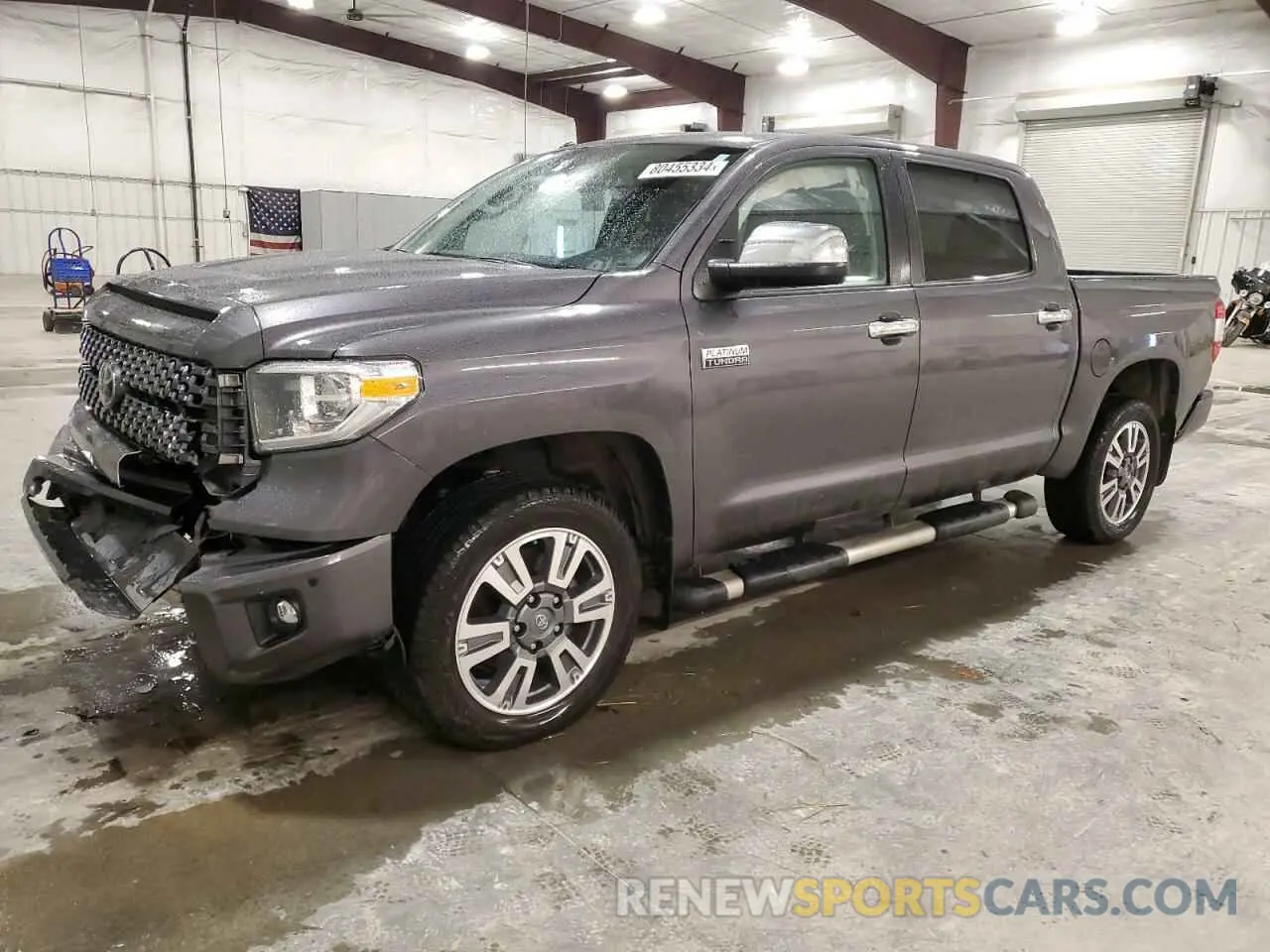 1 Photograph of a damaged car 5TFAY5F16KX793261 TOYOTA TUNDRA 2019