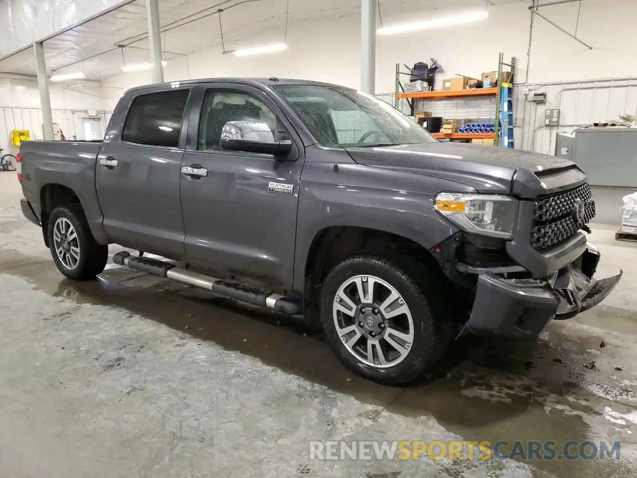 4 Photograph of a damaged car 5TFAY5F16KX793261 TOYOTA TUNDRA 2019