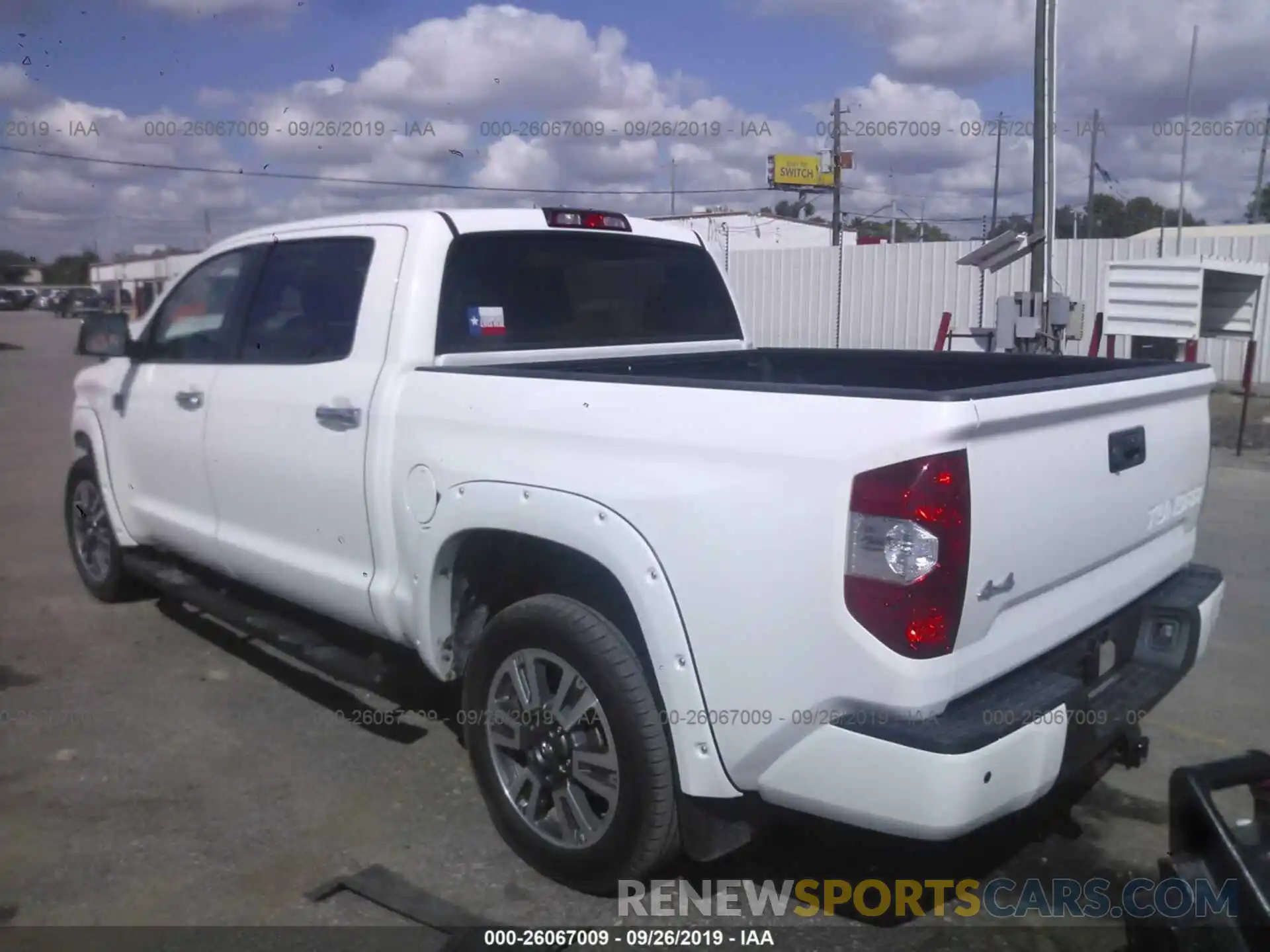 3 Photograph of a damaged car 5TFAY5F16KX844919 TOYOTA TUNDRA 2019