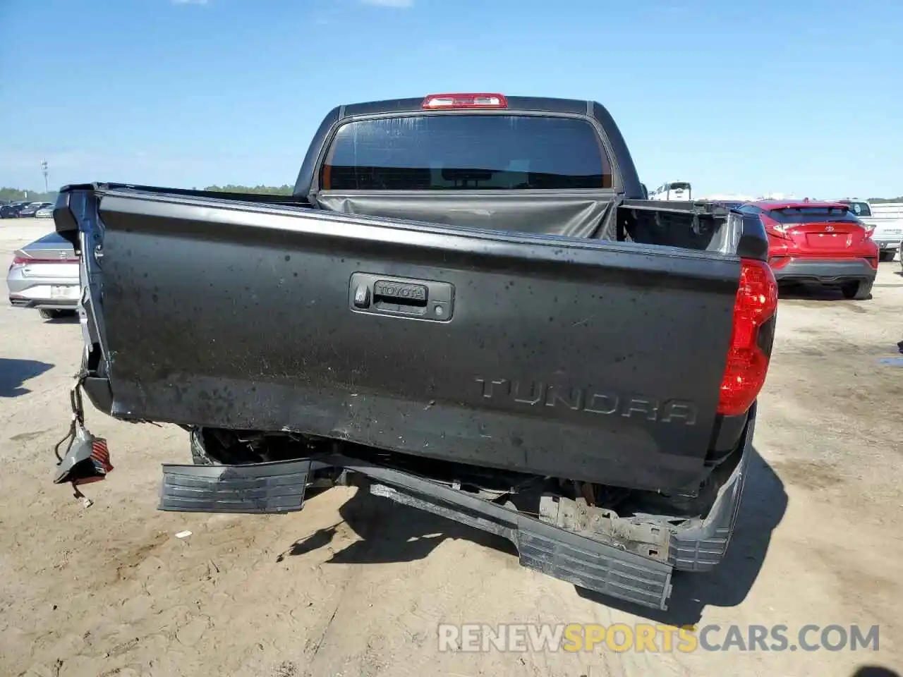 6 Photograph of a damaged car 5TFAY5F17KX797240 TOYOTA TUNDRA 2019