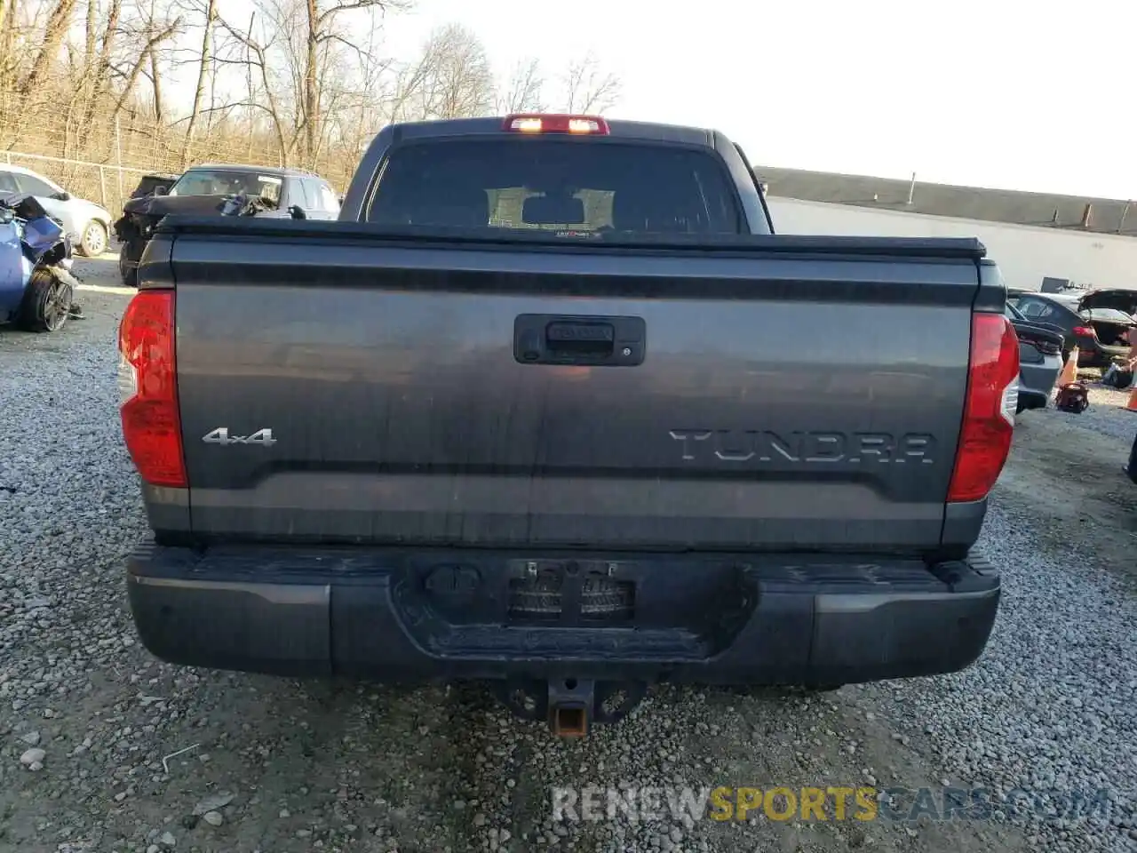 6 Photograph of a damaged car 5TFAY5F17KX828549 TOYOTA TUNDRA 2019