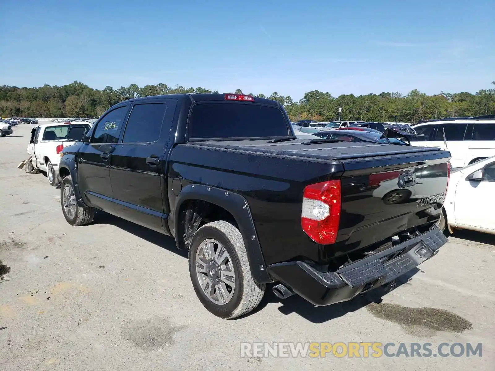 3 Photograph of a damaged car 5TFAY5F17KX853970 TOYOTA TUNDRA 2019