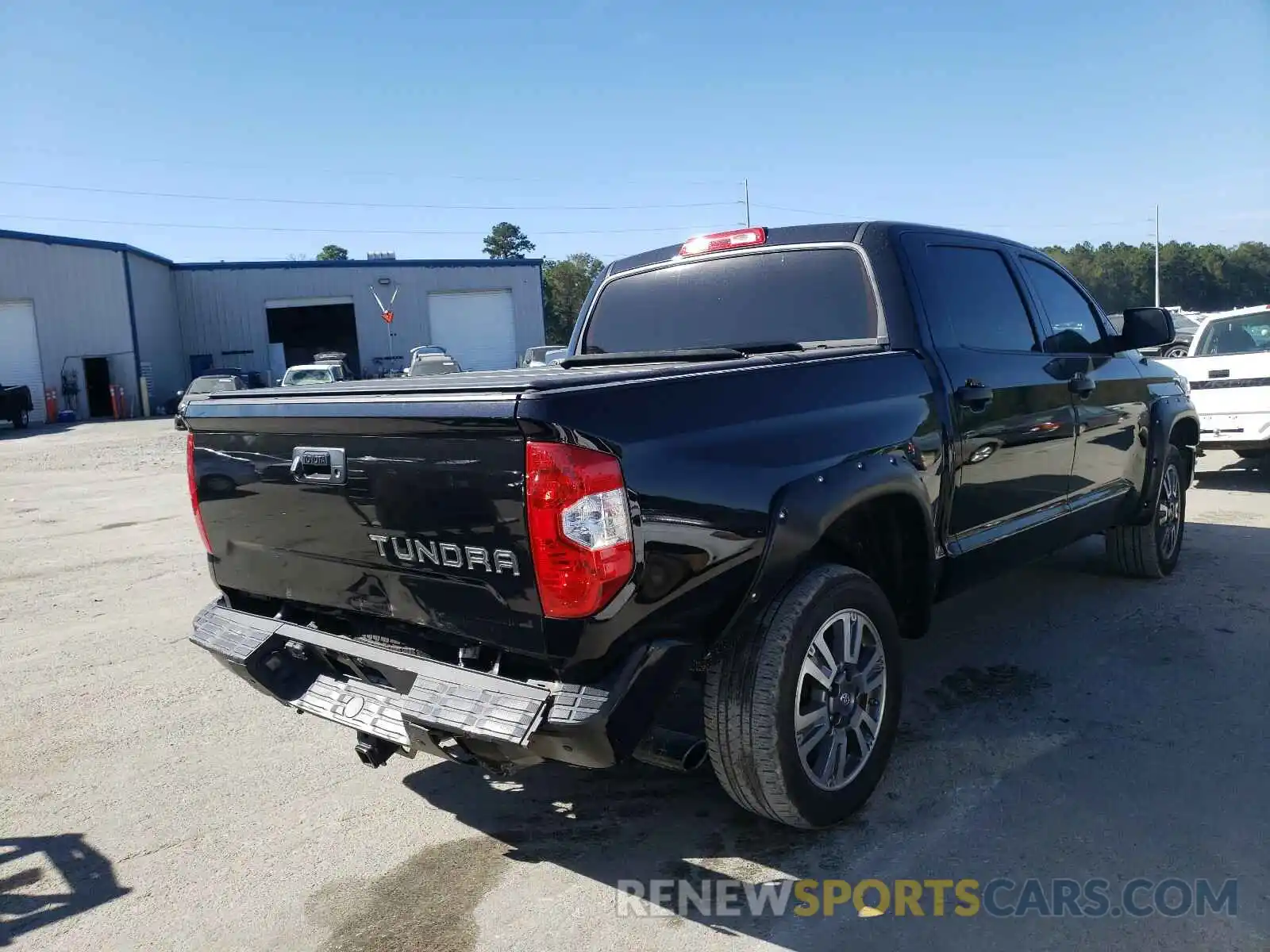 4 Photograph of a damaged car 5TFAY5F17KX853970 TOYOTA TUNDRA 2019