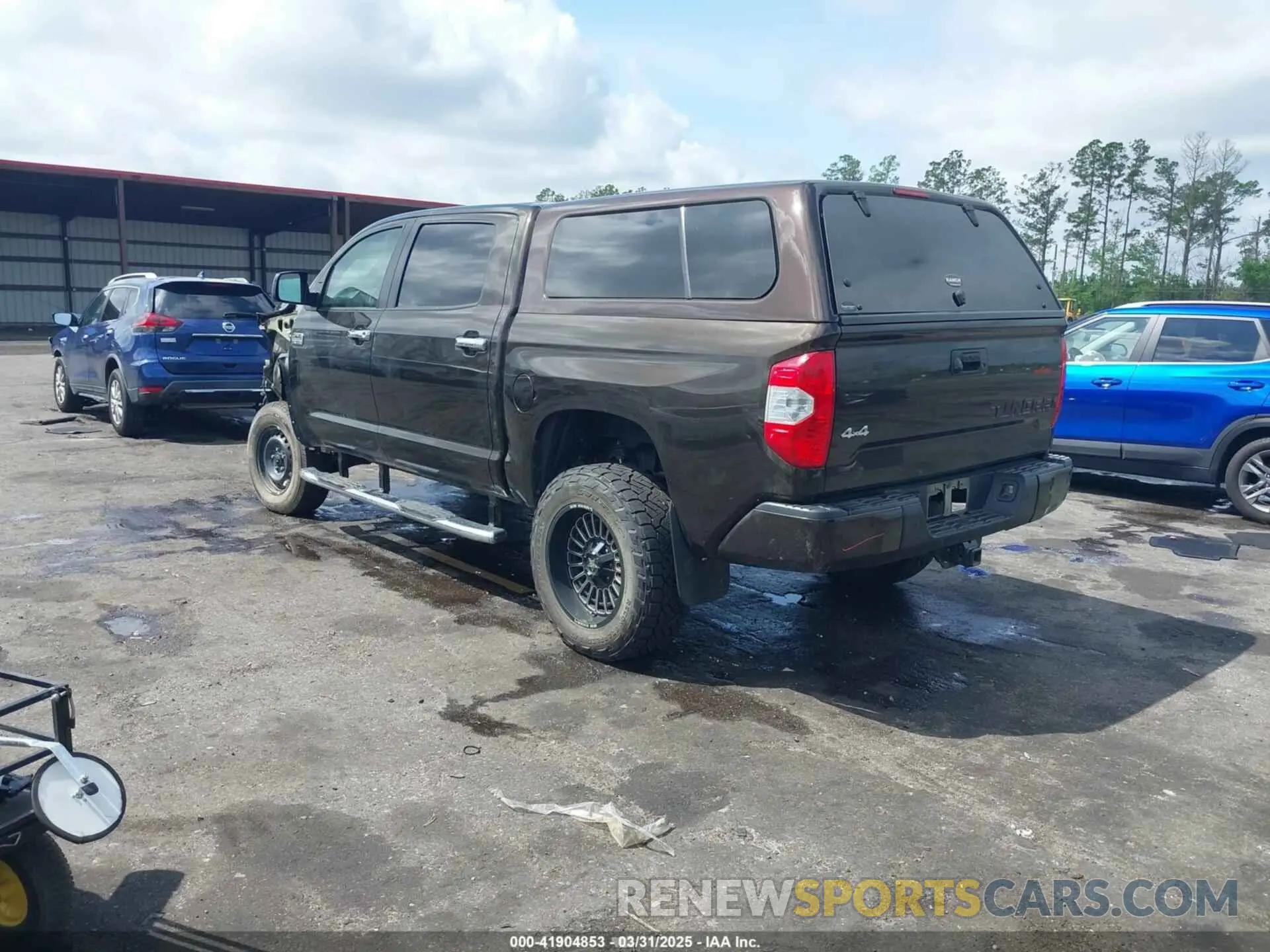 3 Photograph of a damaged car 5TFAY5F18KX778258 TOYOTA TUNDRA 2019