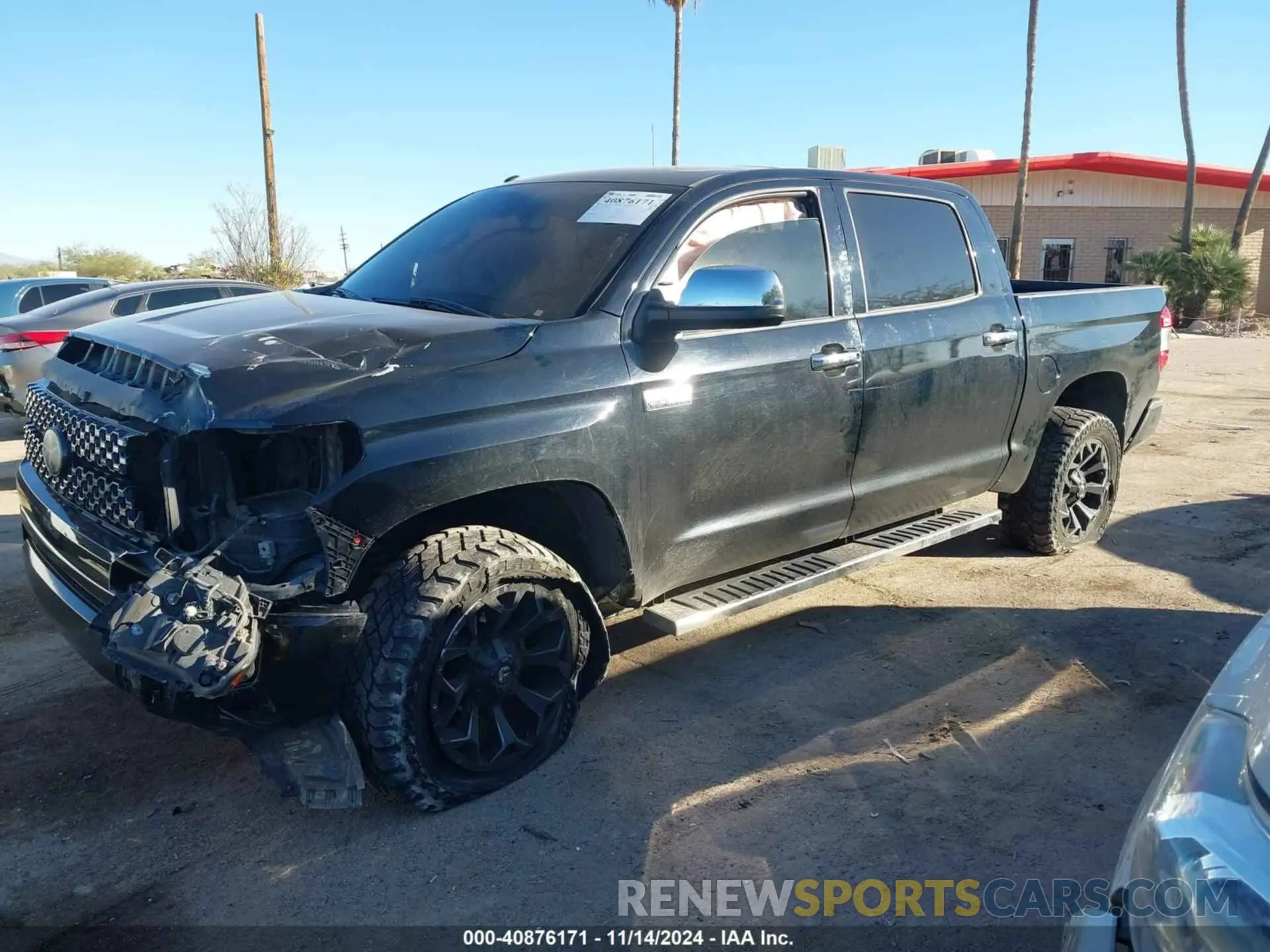 2 Photograph of a damaged car 5TFAY5F18KX804194 TOYOTA TUNDRA 2019