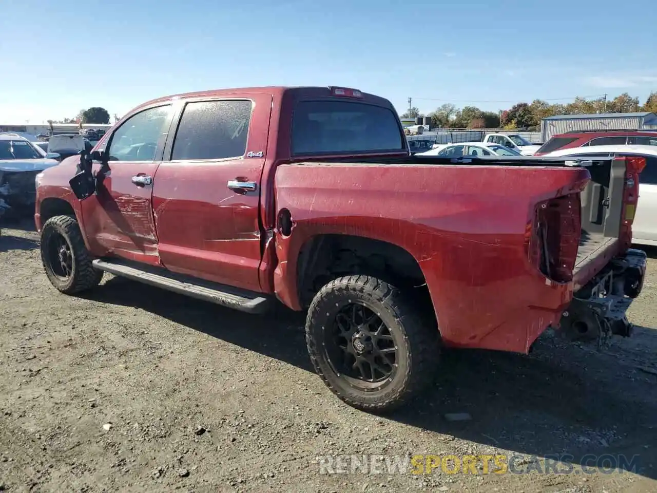 2 Photograph of a damaged car 5TFAY5F18KX810299 TOYOTA TUNDRA 2019