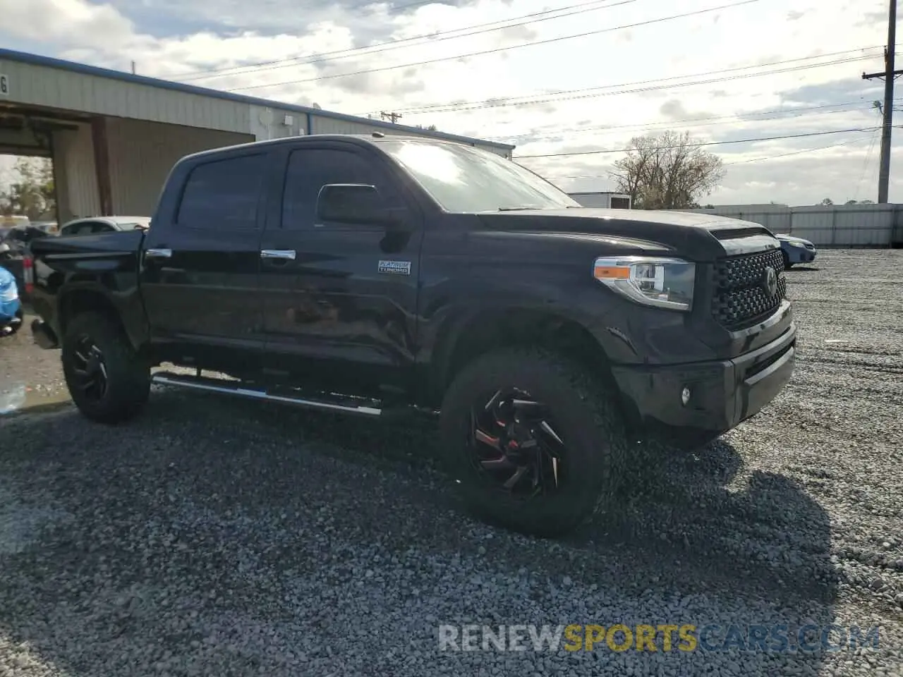 4 Photograph of a damaged car 5TFAY5F18KX823201 TOYOTA TUNDRA 2019