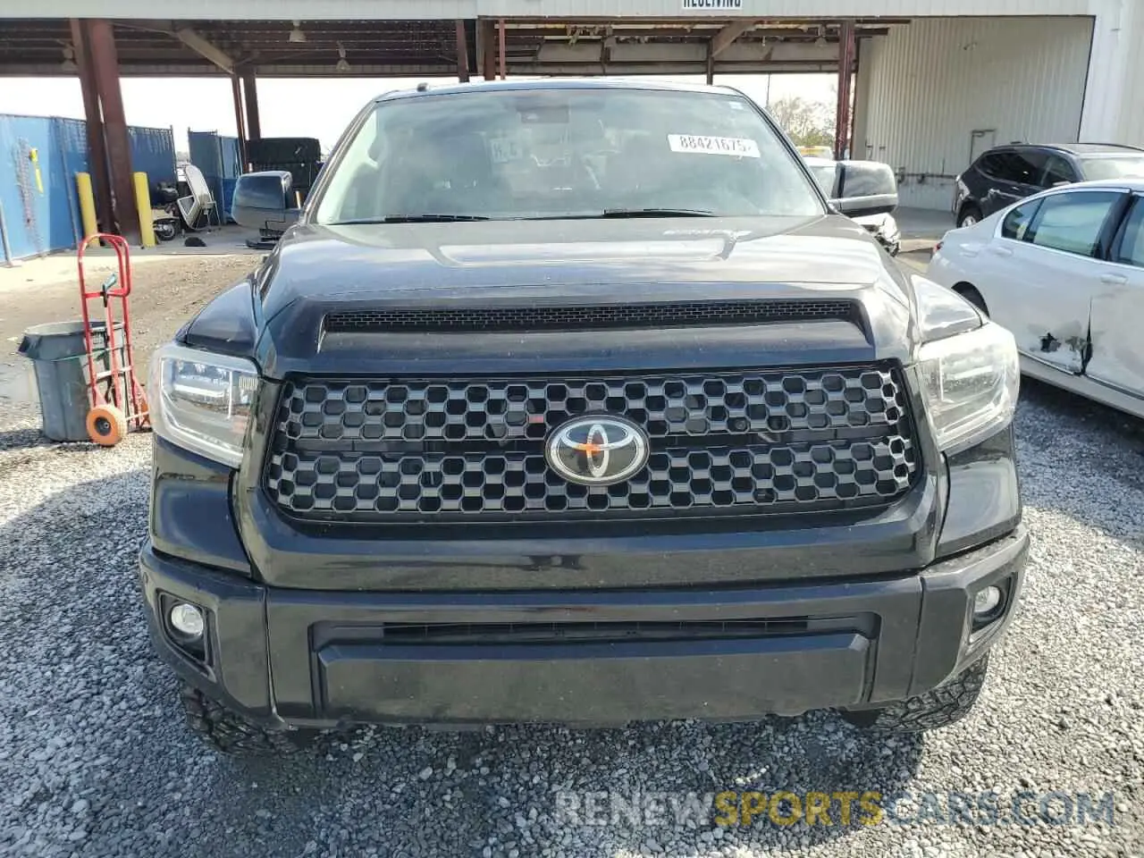 5 Photograph of a damaged car 5TFAY5F18KX823201 TOYOTA TUNDRA 2019