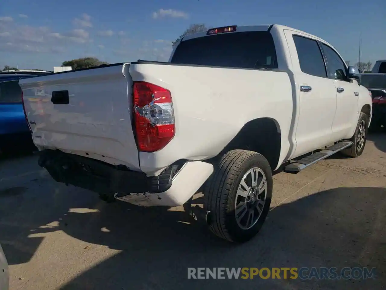 4 Photograph of a damaged car 5TFAY5F18KX830553 TOYOTA TUNDRA 2019