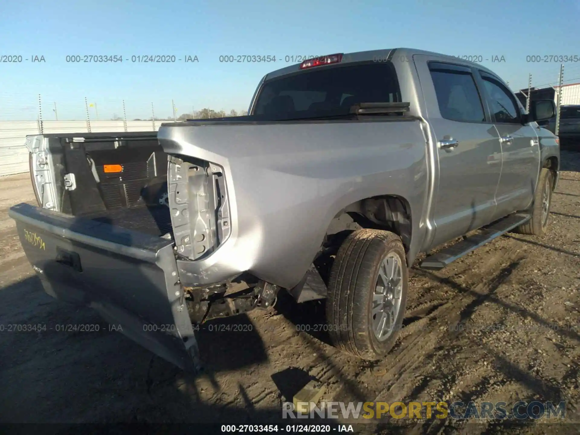 4 Photograph of a damaged car 5TFAY5F19KX823076 TOYOTA TUNDRA 2019