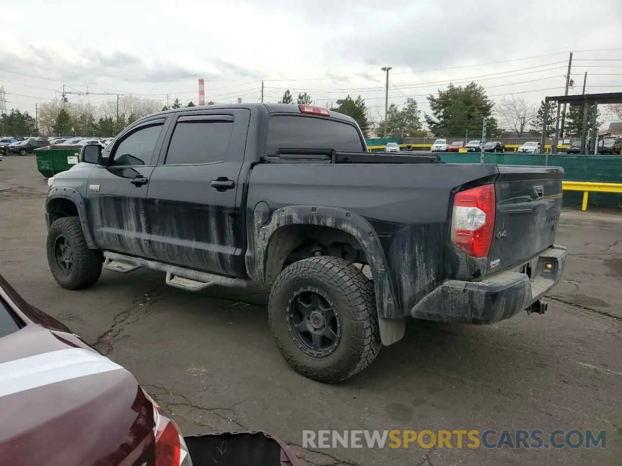2 Photograph of a damaged car 5TFAY5F19KX823613 TOYOTA TUNDRA 2019