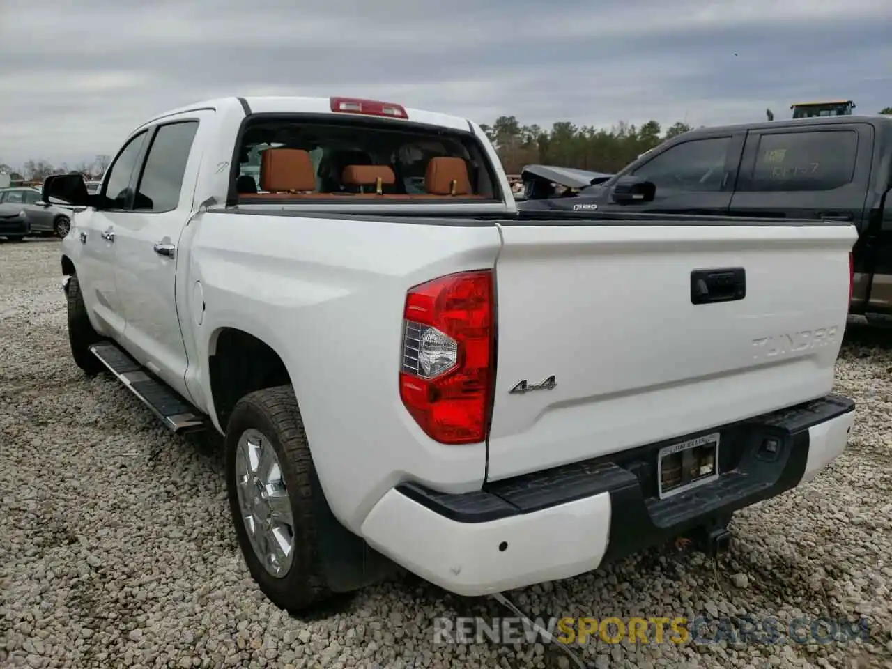 3 Photograph of a damaged car 5TFAY5F19KX860029 TOYOTA TUNDRA 2019